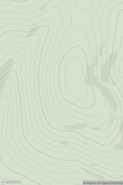 Thumbnail image for Roman Hill [Tomintoul to Banff] showing contour plot for surrounding peak